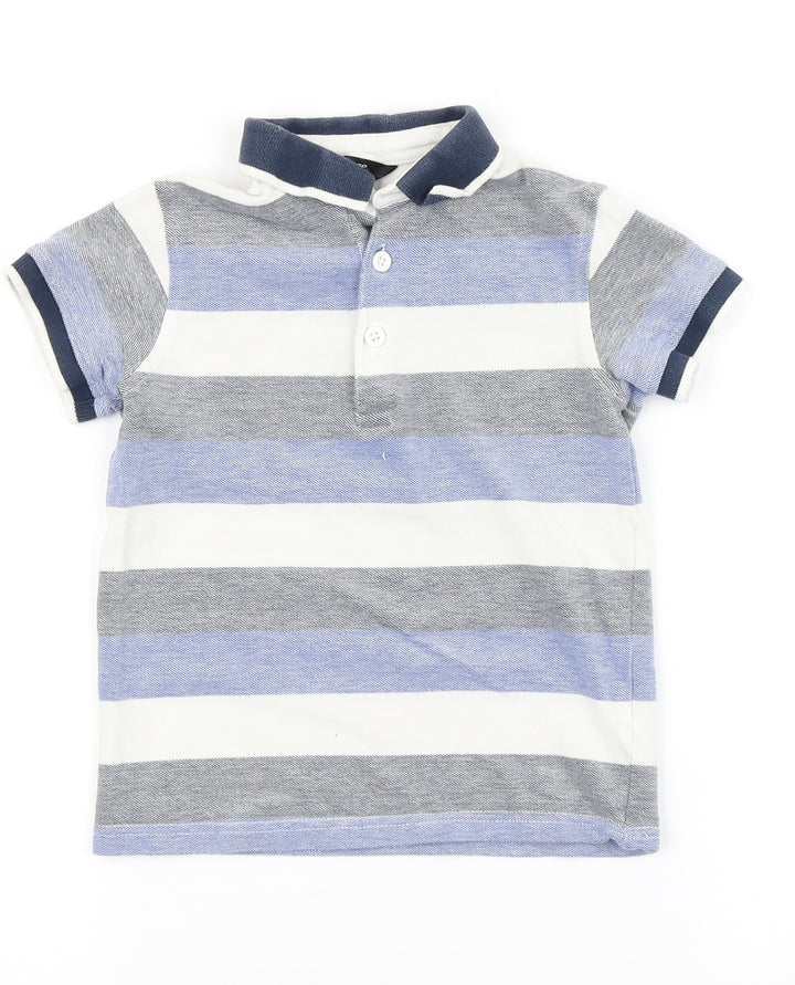 George Boys Multicoloured Striped  Basic Casual Size 5-6 Years