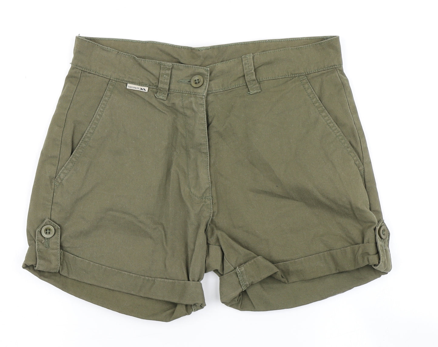Trespass Womens Green   Cargo Shorts Size XL