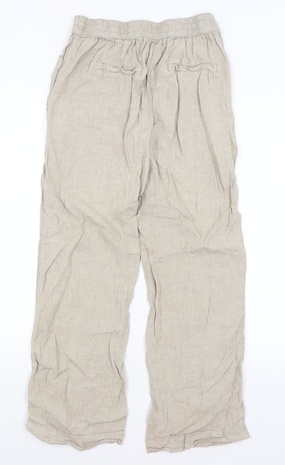 George Womens Beige   Trousers  Size 8 L27.5 in