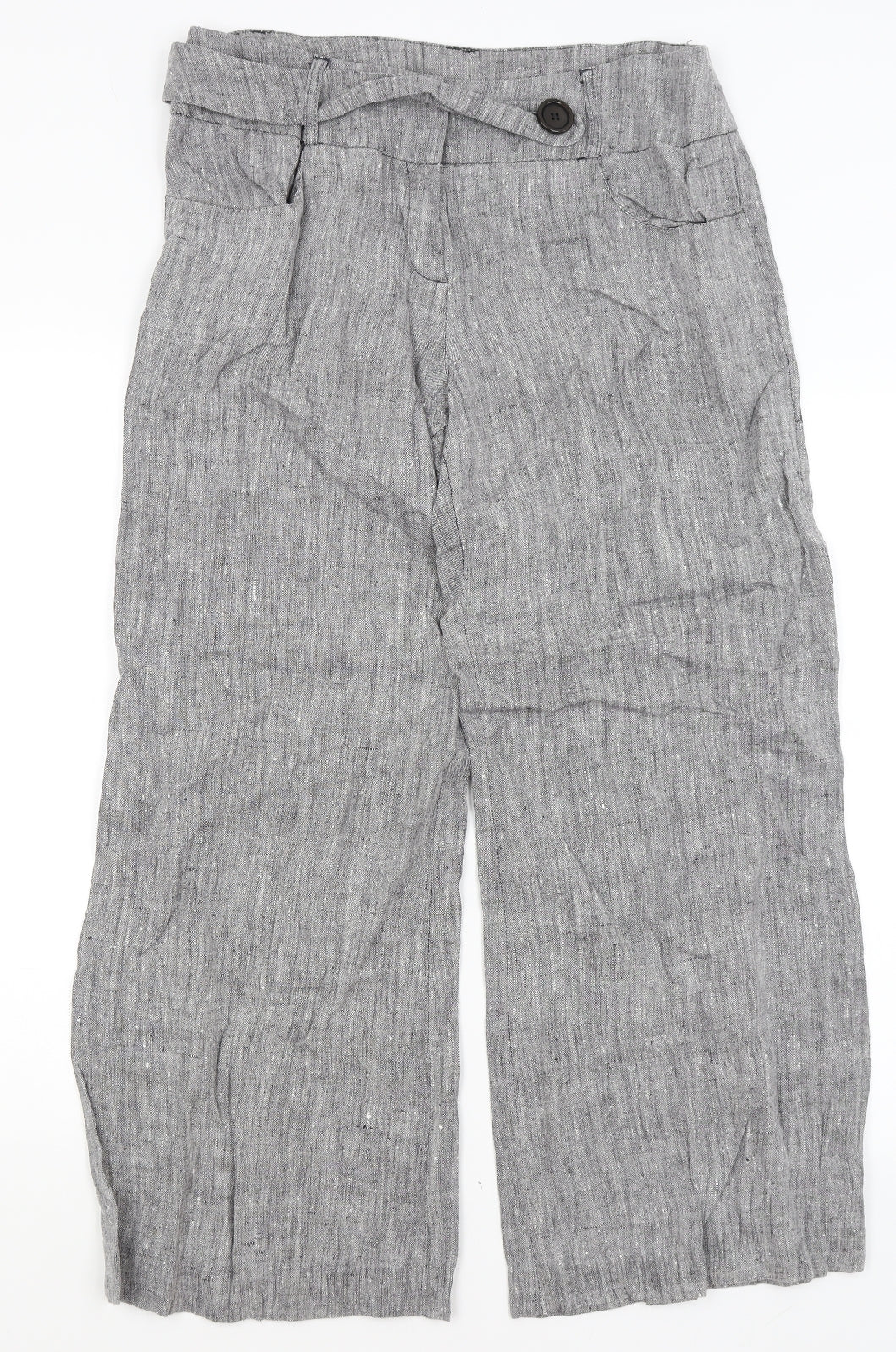 Uptown Woman Womens Grey   Trousers  Size 14 L27 in
