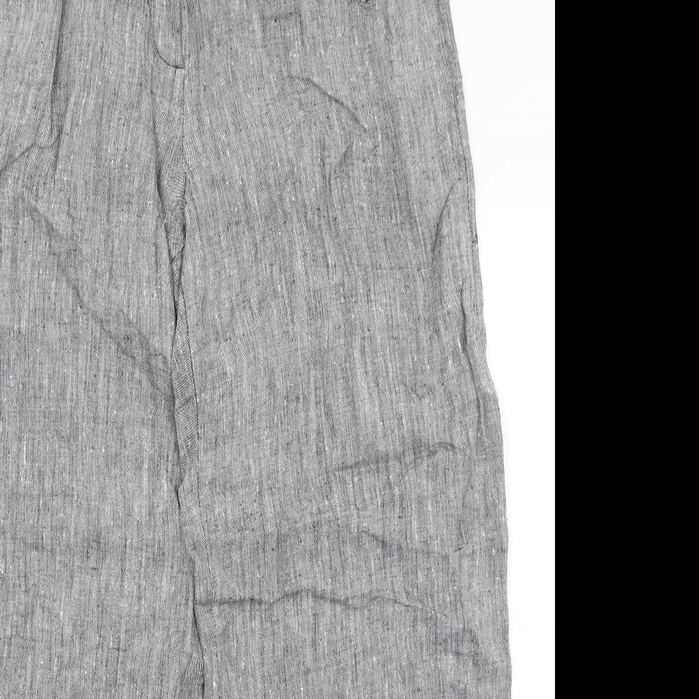 Uptown Woman Womens Grey   Trousers  Size 14 L27 in