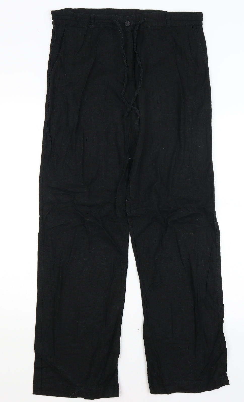 Modern Casuals Womens Black   Trousers  Size 12 L31 in