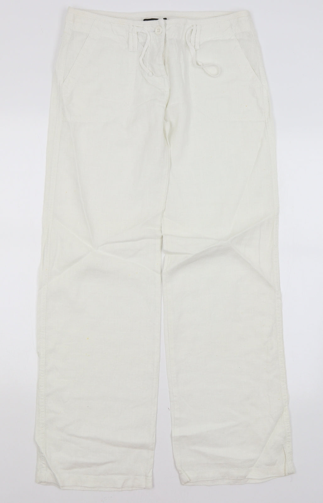 Tsega Womens White   Trousers  Size 12 L31 in