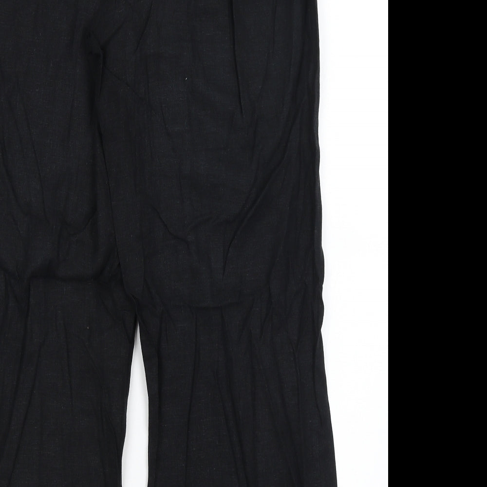 BHS Womens Black   Trousers  Size 16 L28 in