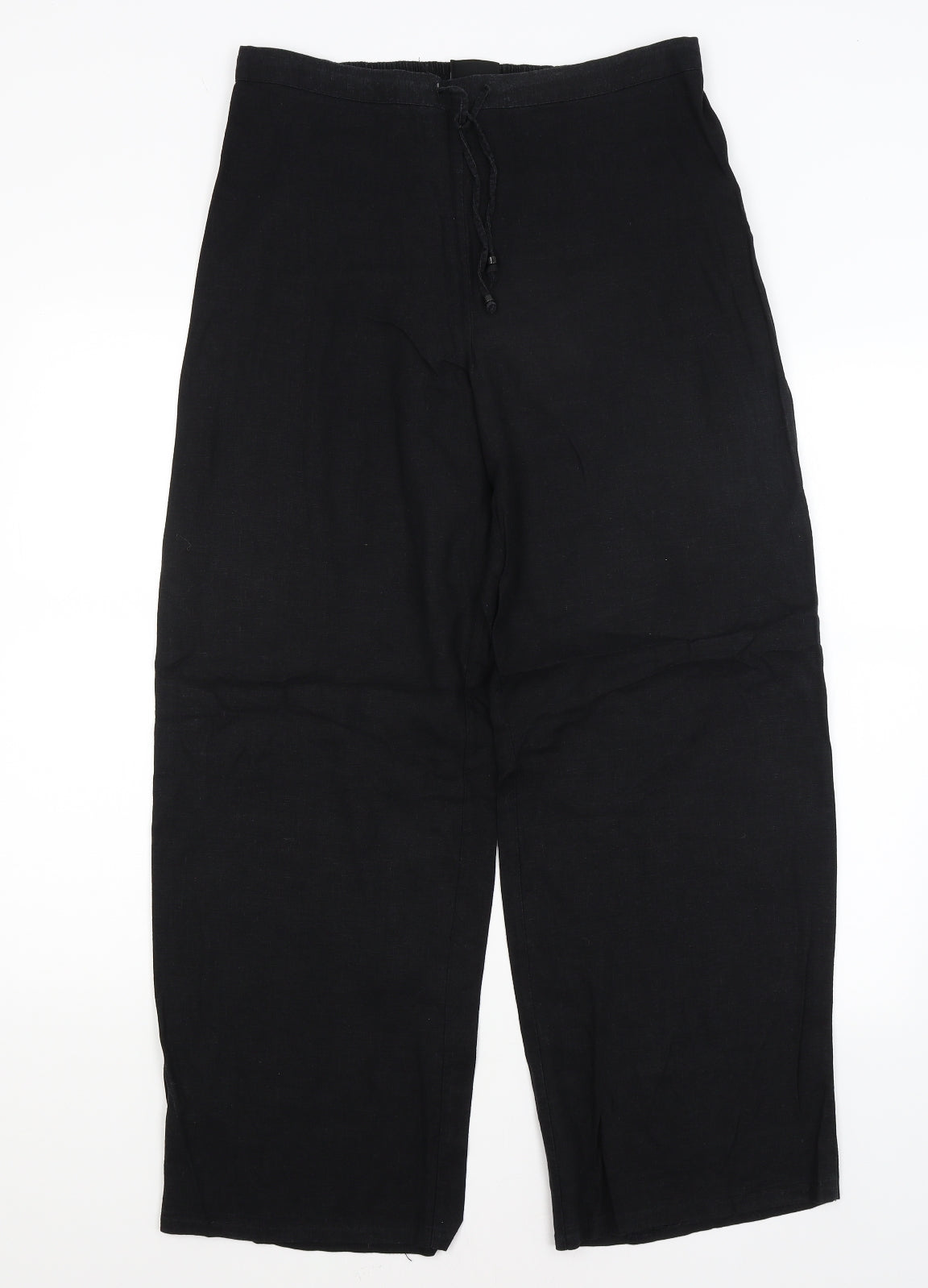 essence Womens Black   Trousers  Size 16 L28 in