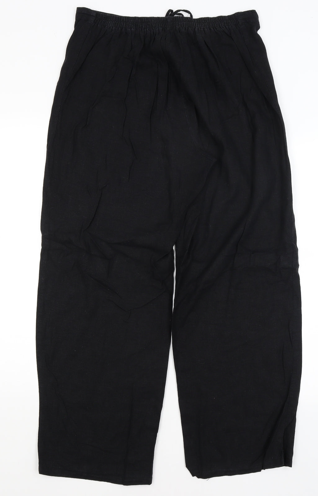 essence Womens Black   Trousers  Size 16 L28 in