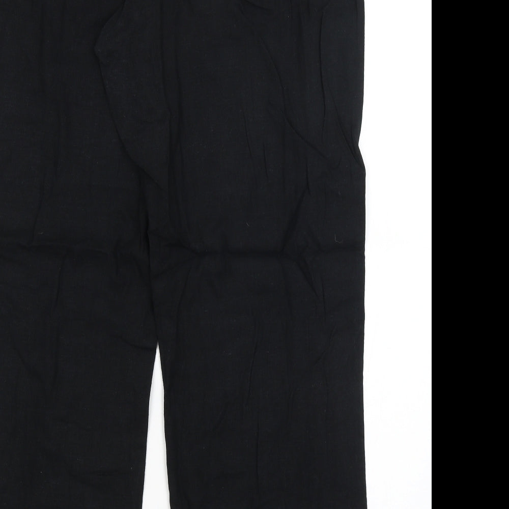Collection Womens Black   Trousers  Size 18 L29.5 in