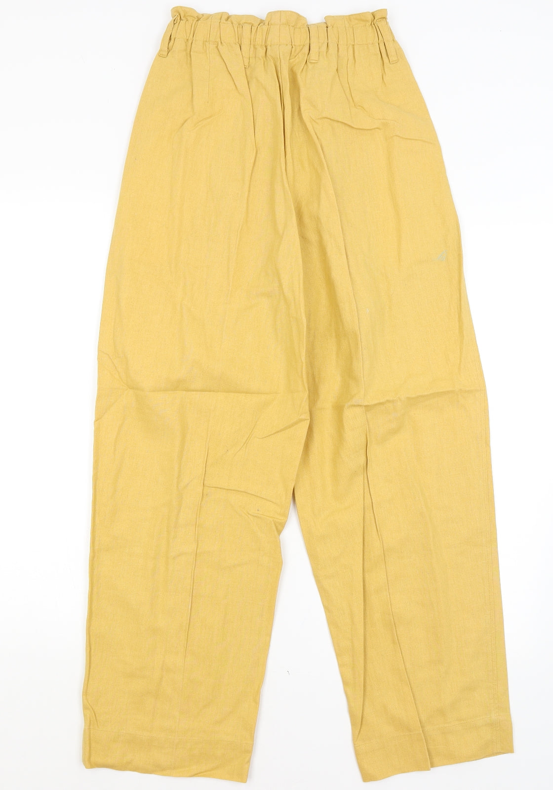 Imitz Womens Yellow   Trousers  Size M L27 in
