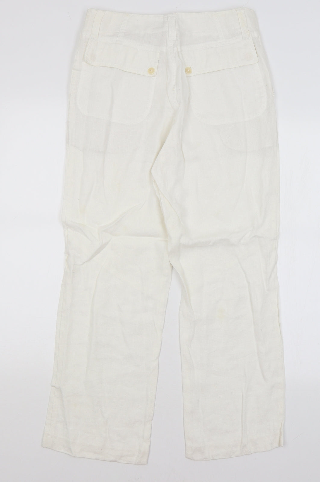 Part Two Womens White   Trousers  Size 12 L28 in
