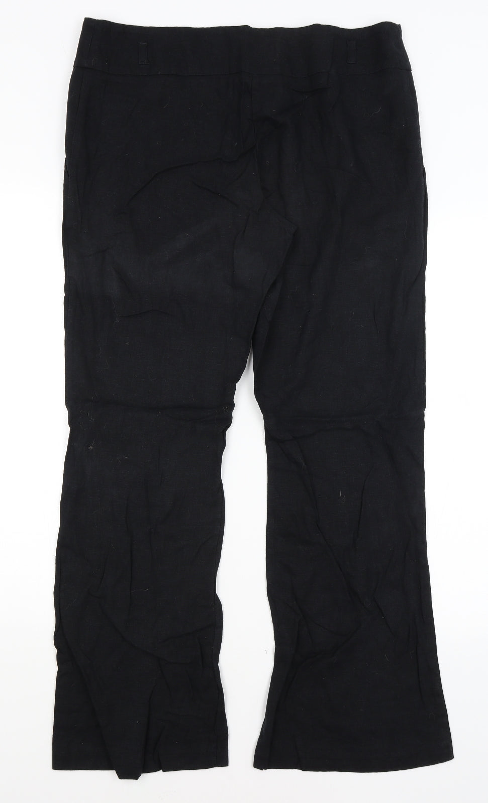 George Womens Black   Trousers  Size 14 L29 in