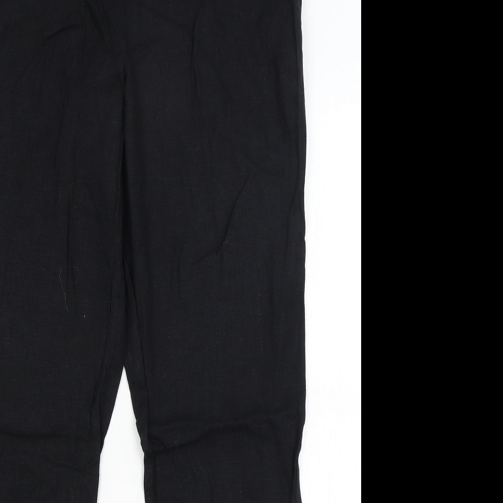 George Womens Black   Trousers  Size 14 L29 in