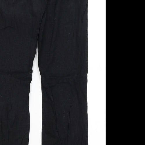 George Womens Black   Trousers  Size 14 L29 in