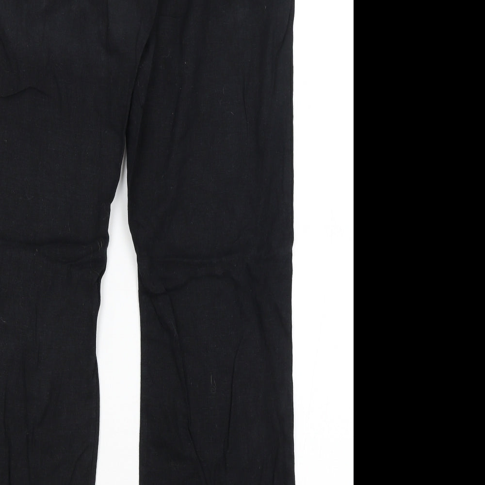 George Womens Black   Trousers  Size 14 L29 in