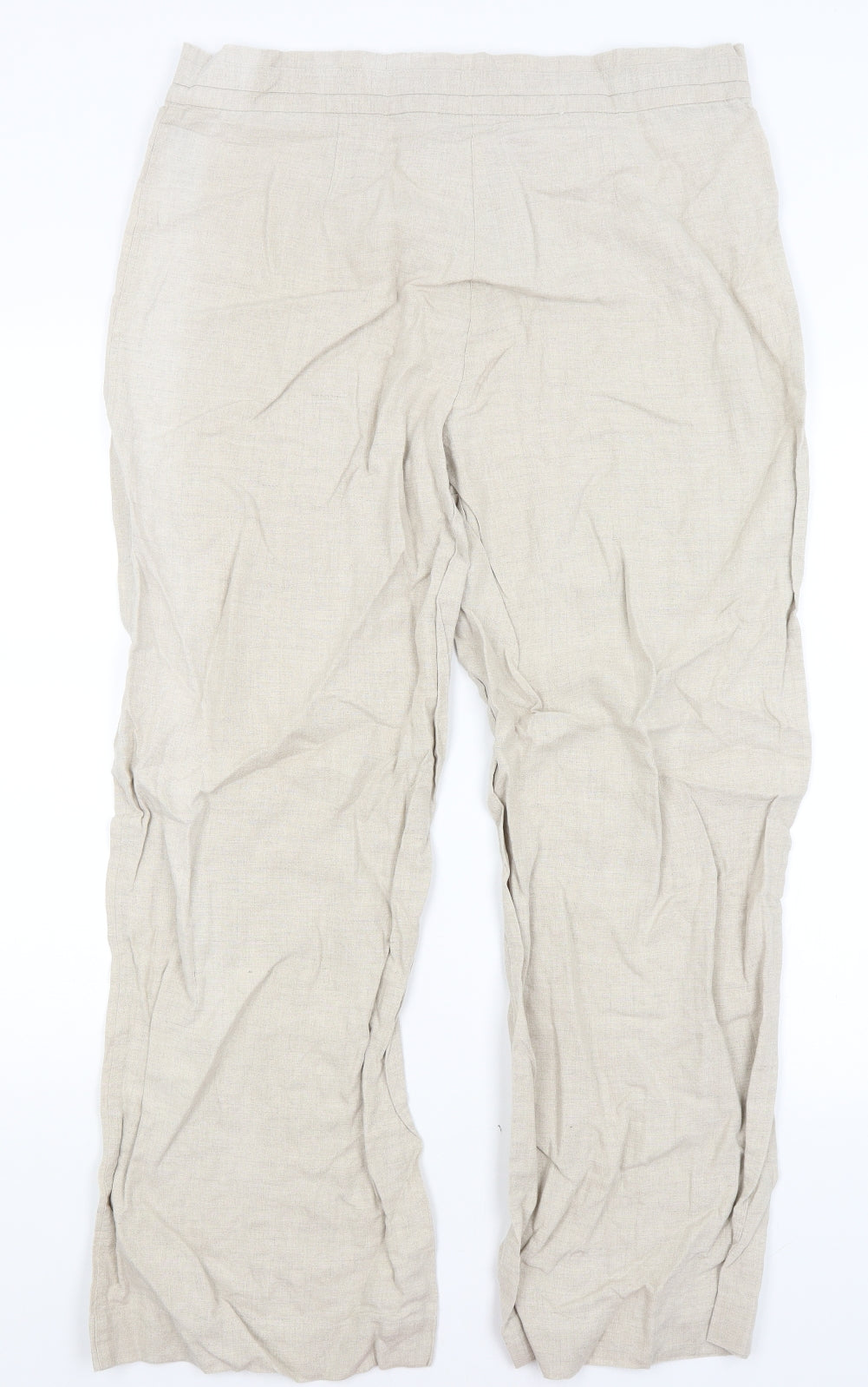 Mandolin Womens Beige   Trousers  Size 18 L28.5 in