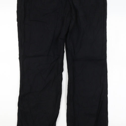 George Womens Black   Trousers  Size 14 L30.5 in