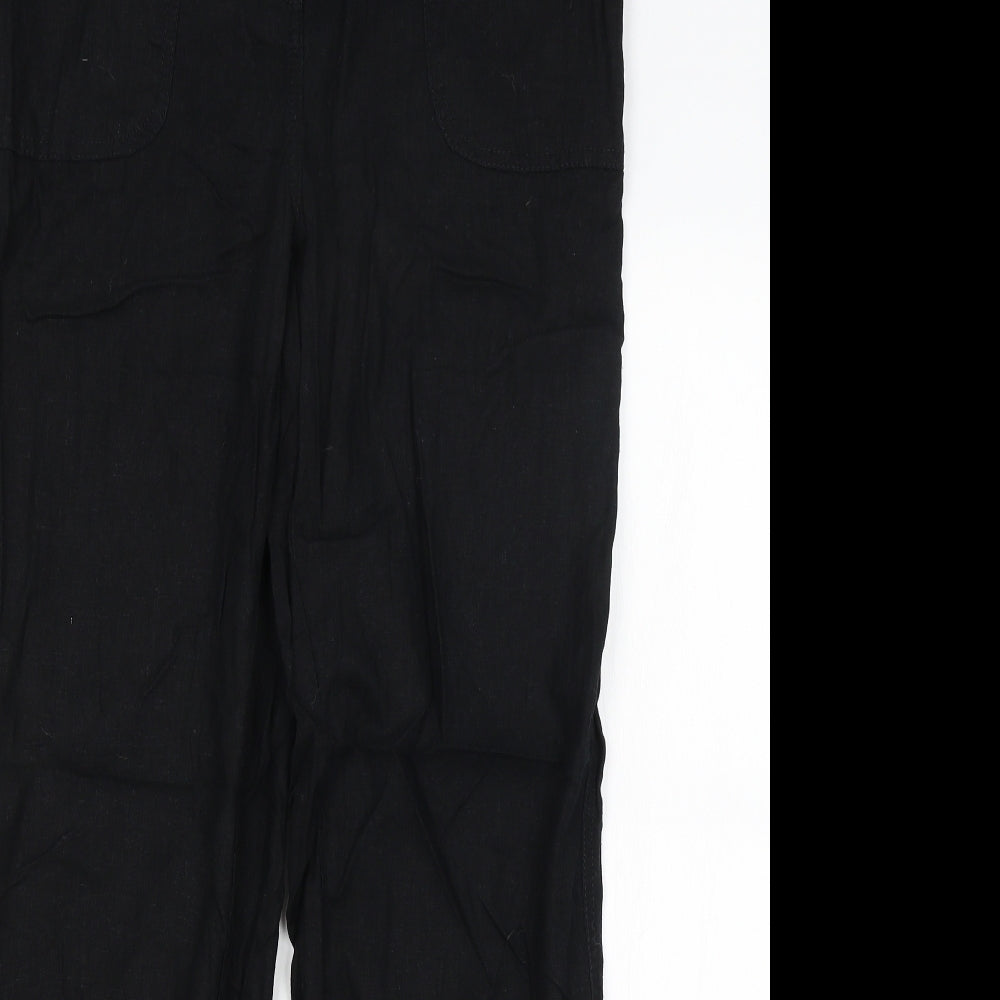 George Womens Black   Trousers  Size 14 L30.5 in