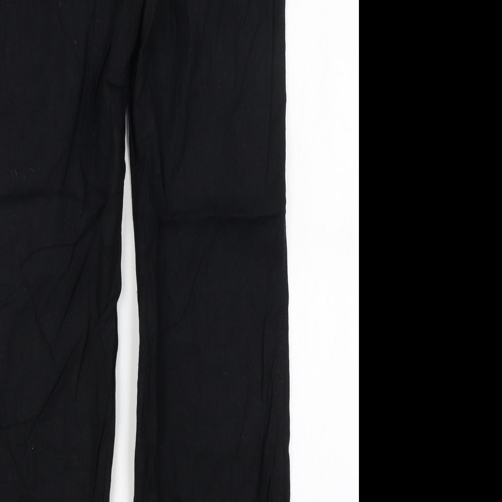 George Womens Black   Trousers  Size 14 L30.5 in