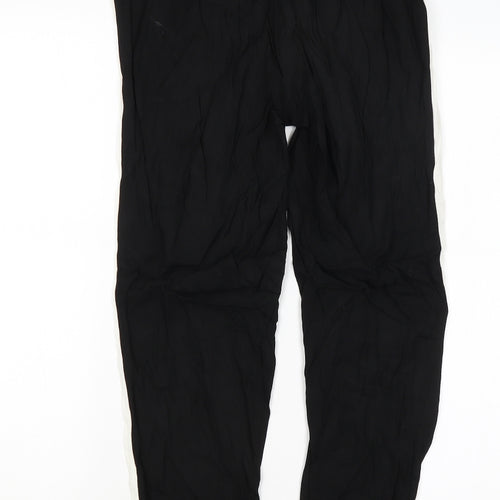 New Look Womens Black   Trousers  Size 10 L26.5 in