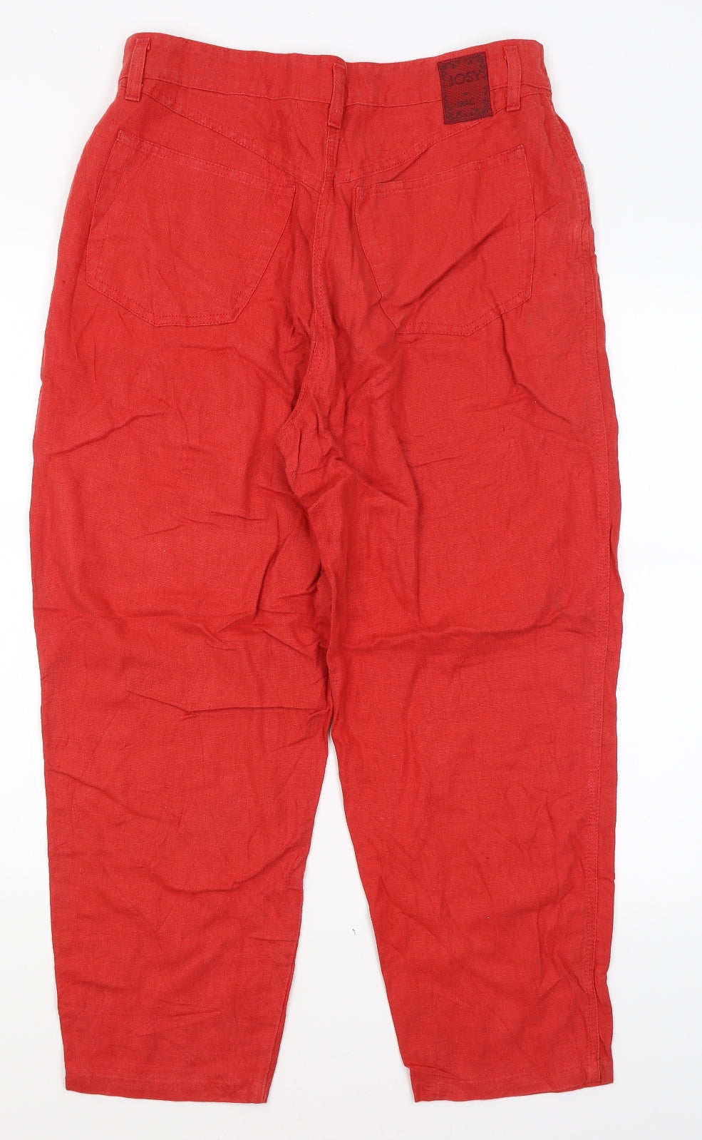 Mac Jeans Womens Red   Trousers  Size 16 L26 in