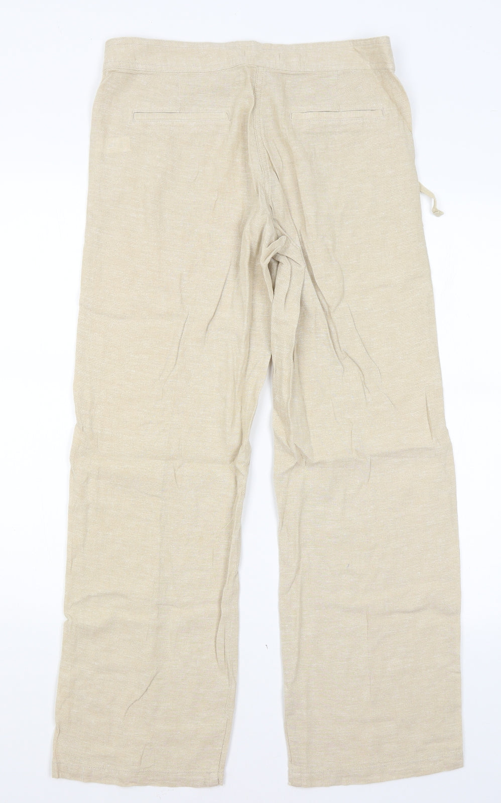 TU Womens Beige   Trousers  Size 8 L29 in