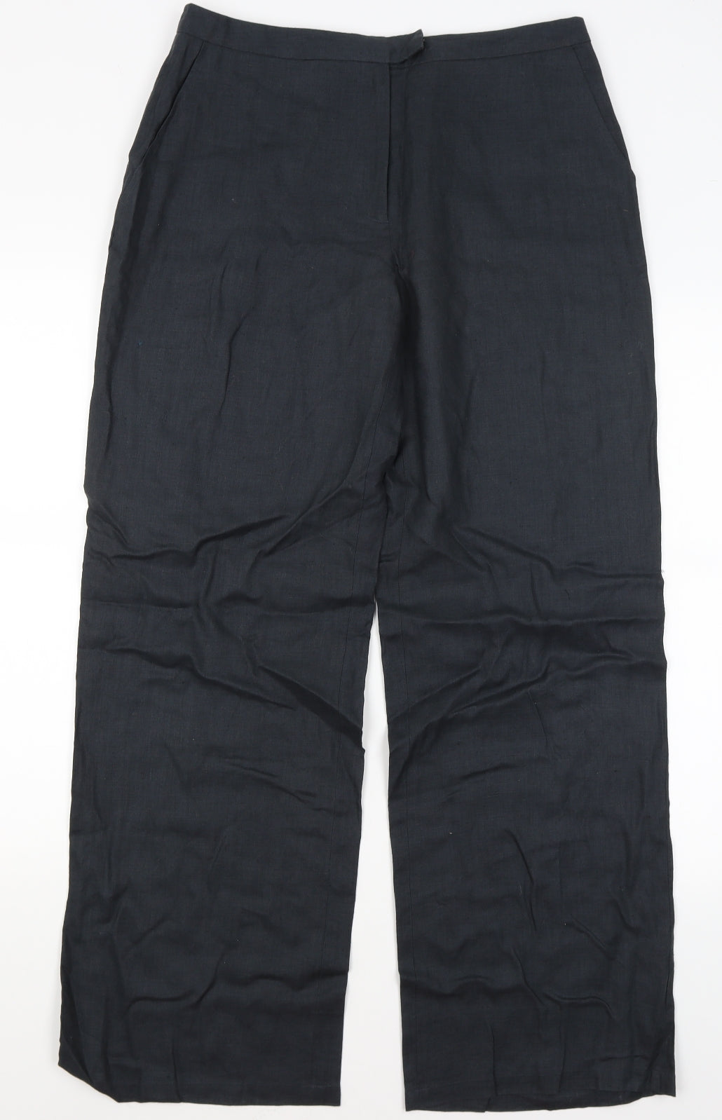 Monsoon Womens Blue   Trousers  Size 12 L31 in