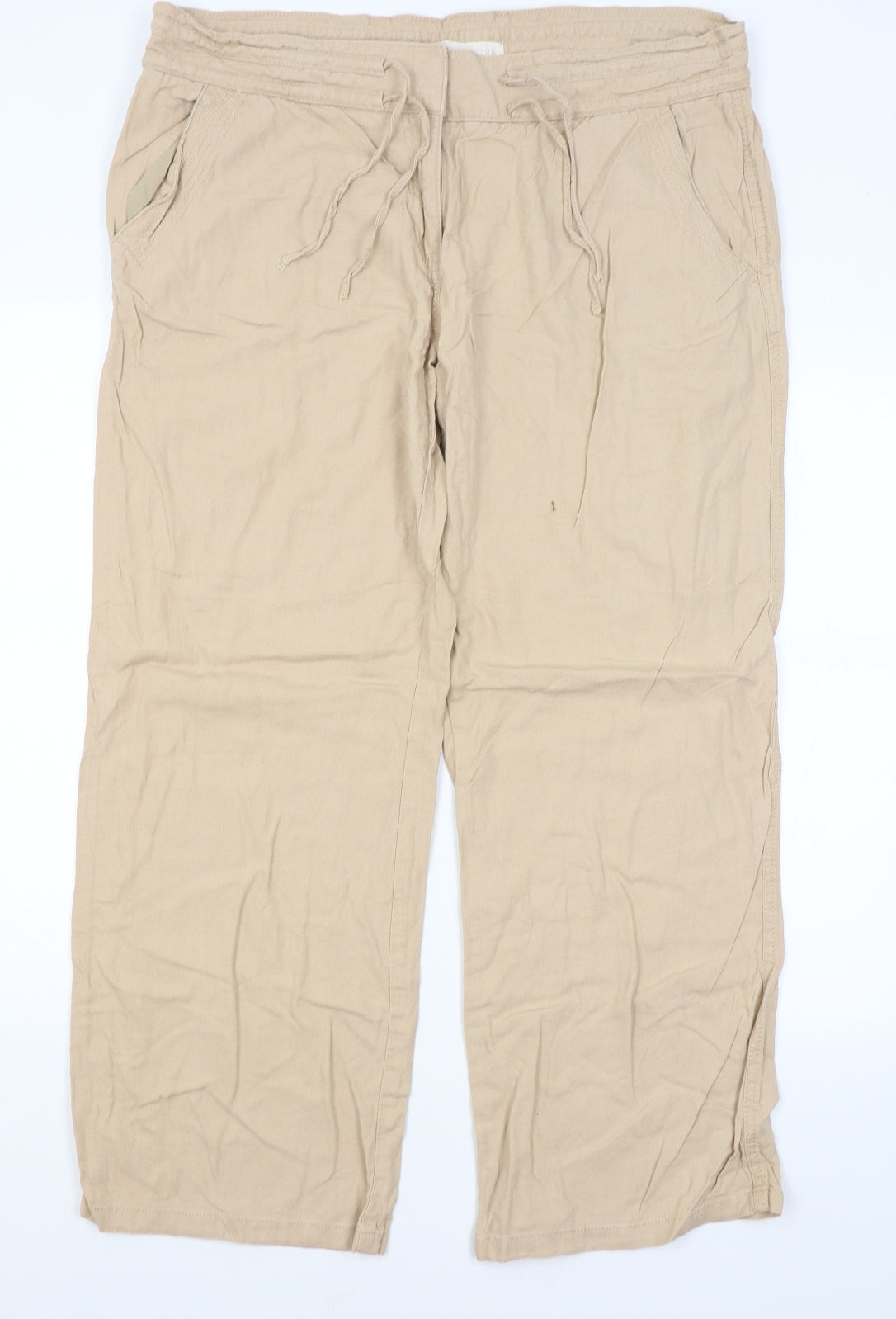 NEXT Womens Brown   Trousers  Size 18 L29 in
