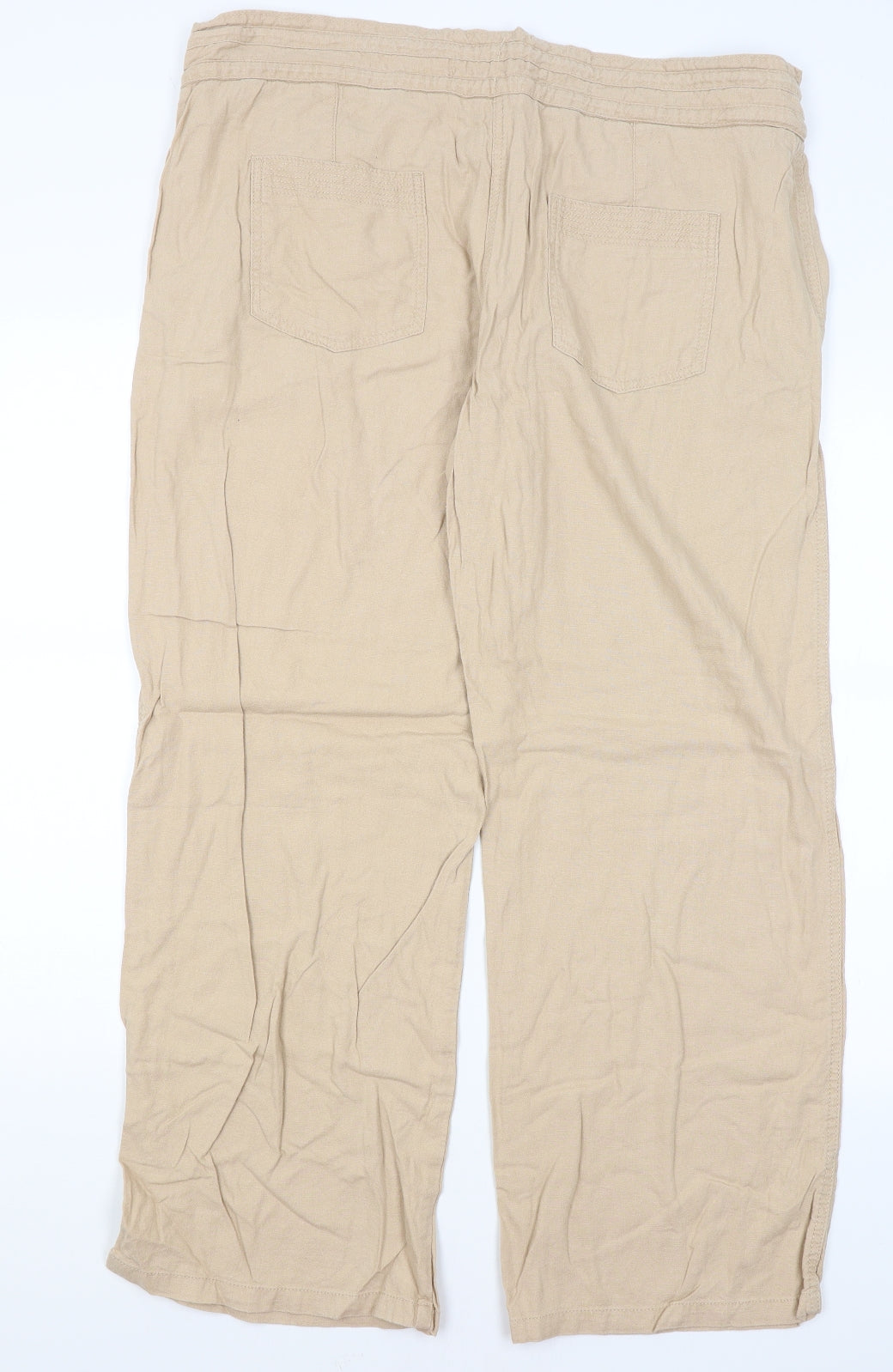 NEXT Womens Brown   Trousers  Size 18 L29 in