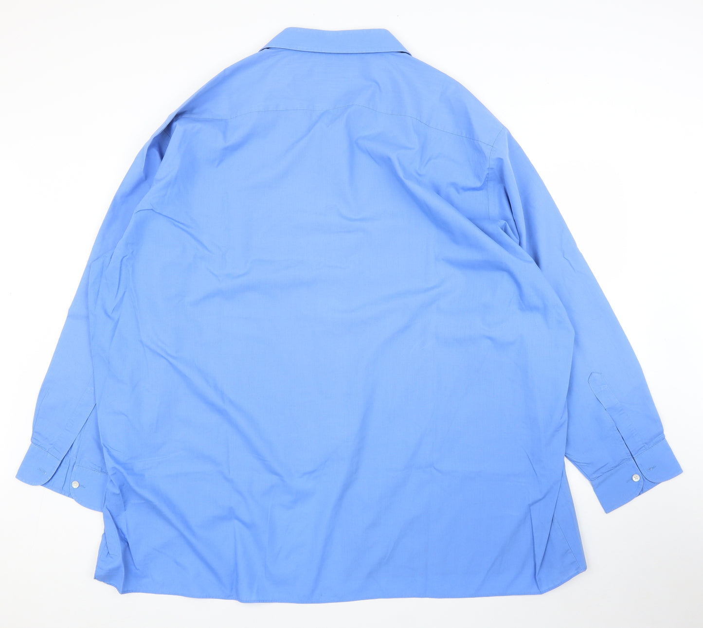 Peter England Mens Blue    Button-Up Size 20