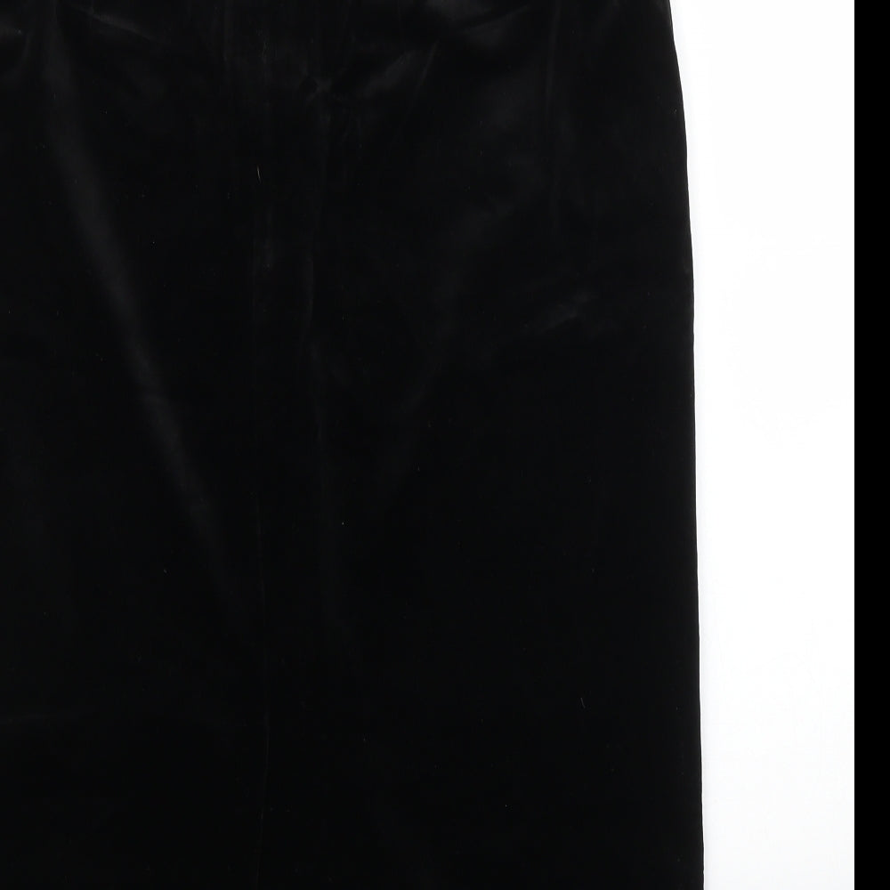 M&S Womens Black   Straight & Pencil Skirt Size 20