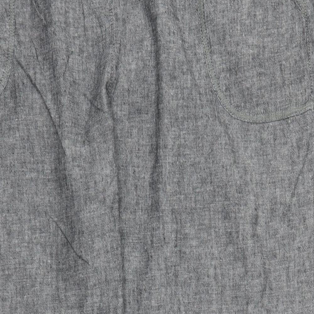 Bonmarché Womens Grey   Capri Trousers Size 20 L25 in