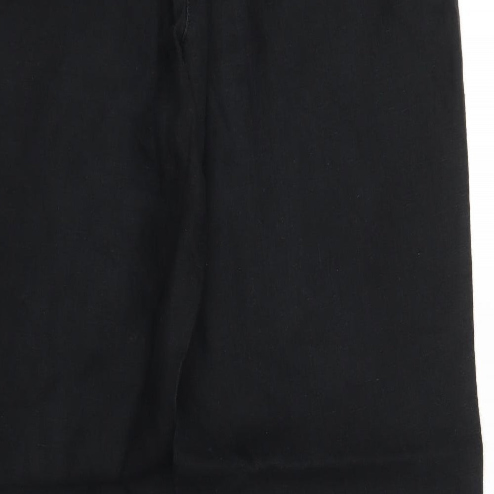 EAST Womens Black   Trousers  Size 12 L29 in