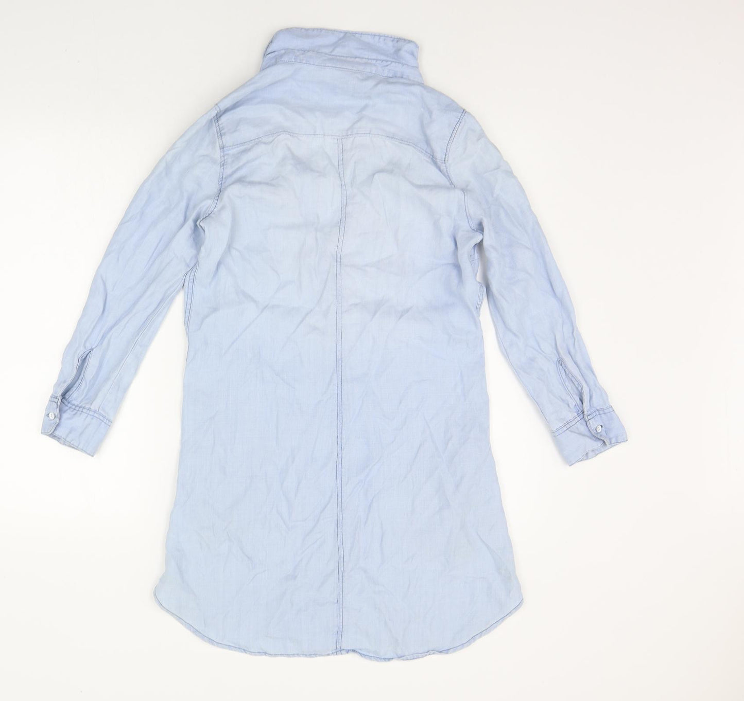 &DENIM Womens Blue   Shirt Dress  Size 6