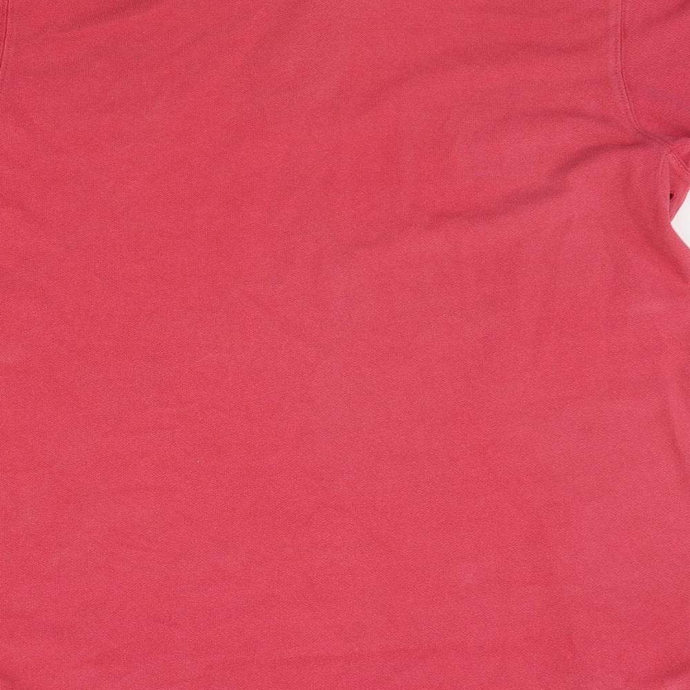 NEXT Mens Pink    Polo Size XL