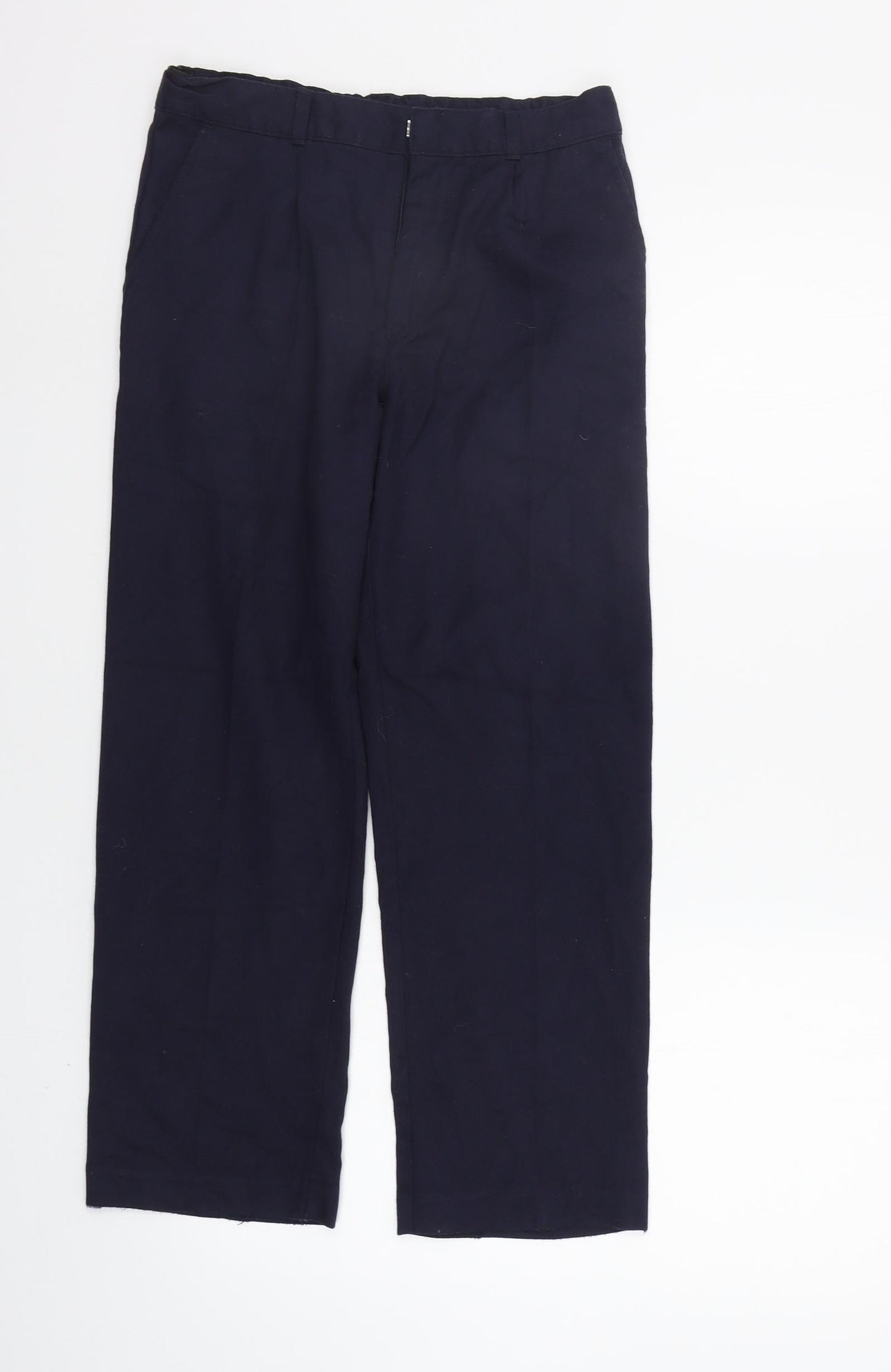 Preworn Boys Blue   Chino Trousers Size 9-10 Years