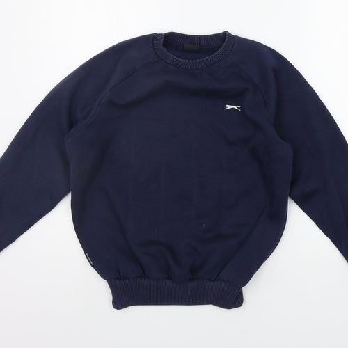 Slazenger Boys Blue   Pullover Jumper Size 9-10 Years