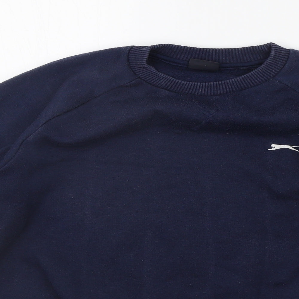 Slazenger Boys Blue   Pullover Jumper Size 9-10 Years