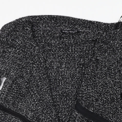 Select Womens Black   Cardigan Jumper Size 8
