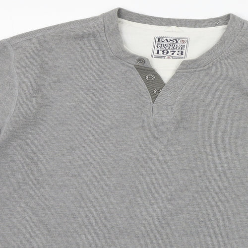 Easy Womens Grey   Pullover Jumper Size L