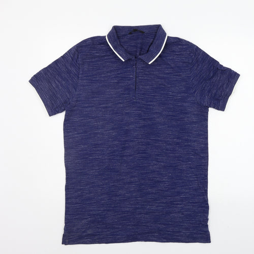 George Mens Blue    Polo Size M