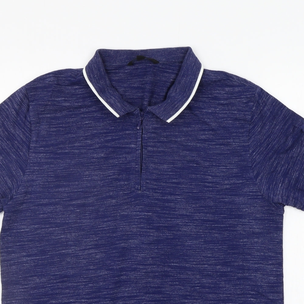 George Mens Blue    Polo Size M