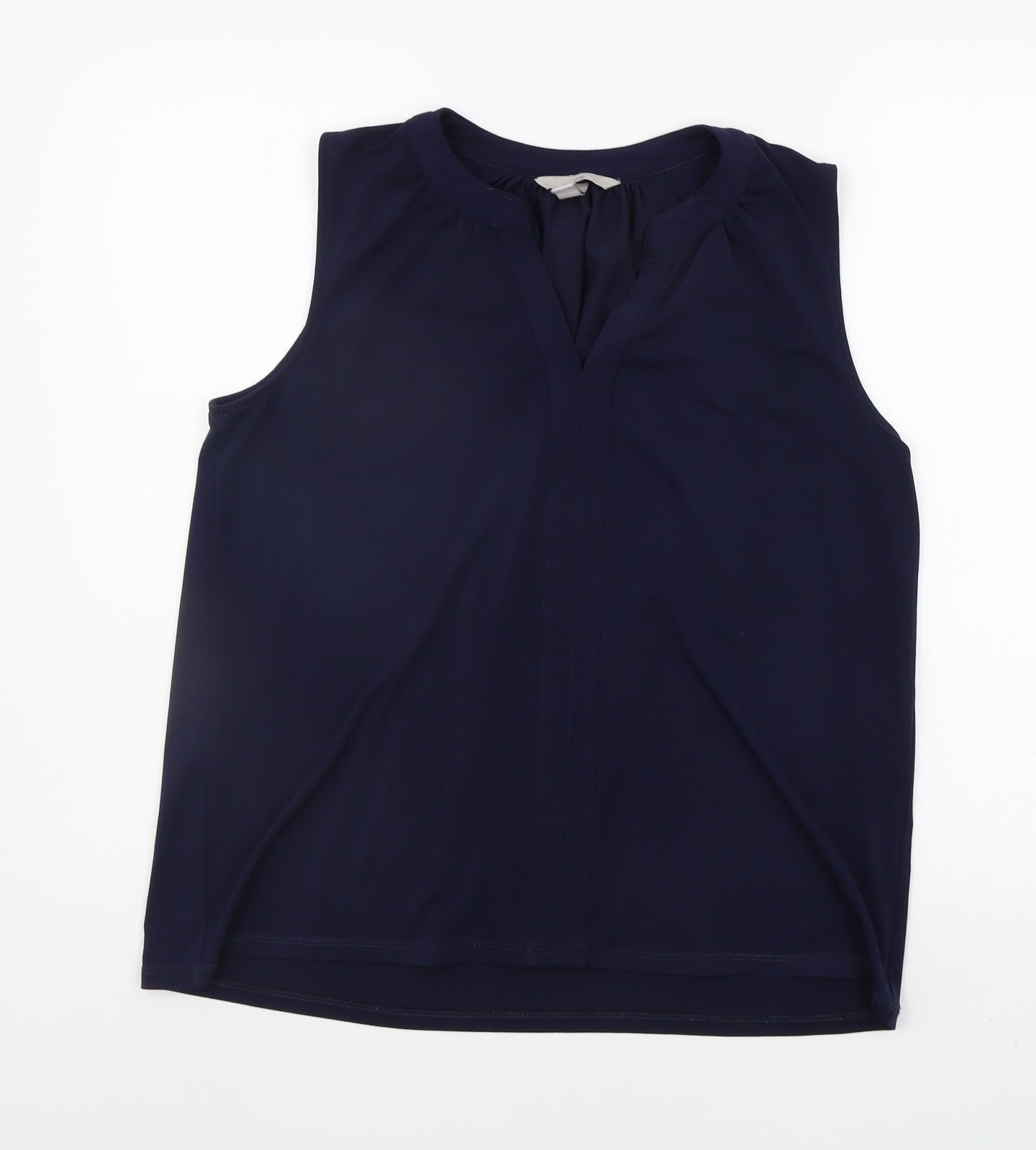 H&M Womens Blue   Basic Blouse Size M