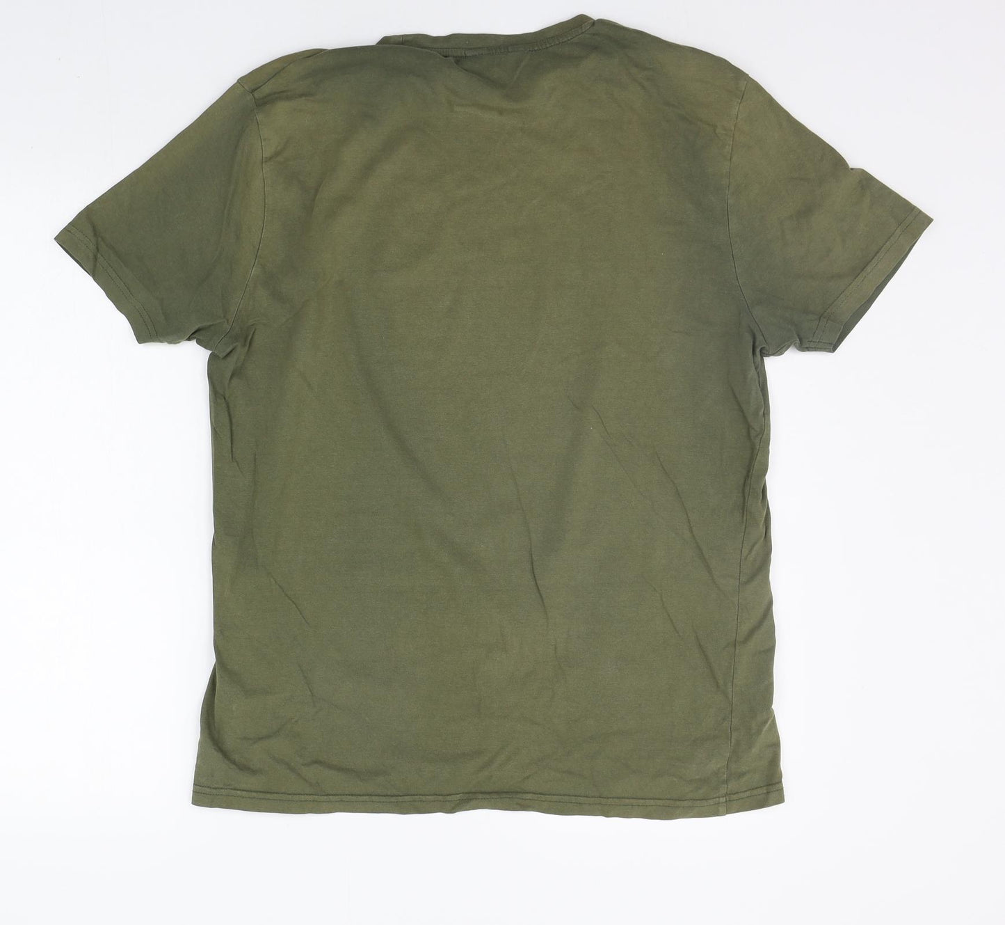 Ben Sherman Mens Gold    T-Shirt Size L