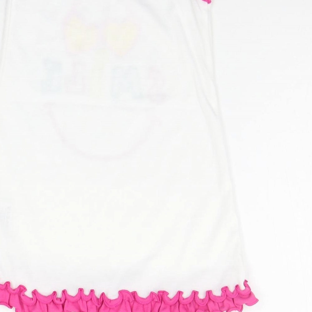 Matalan Baby White   A-Line  Size 12-18 Months  - smile
