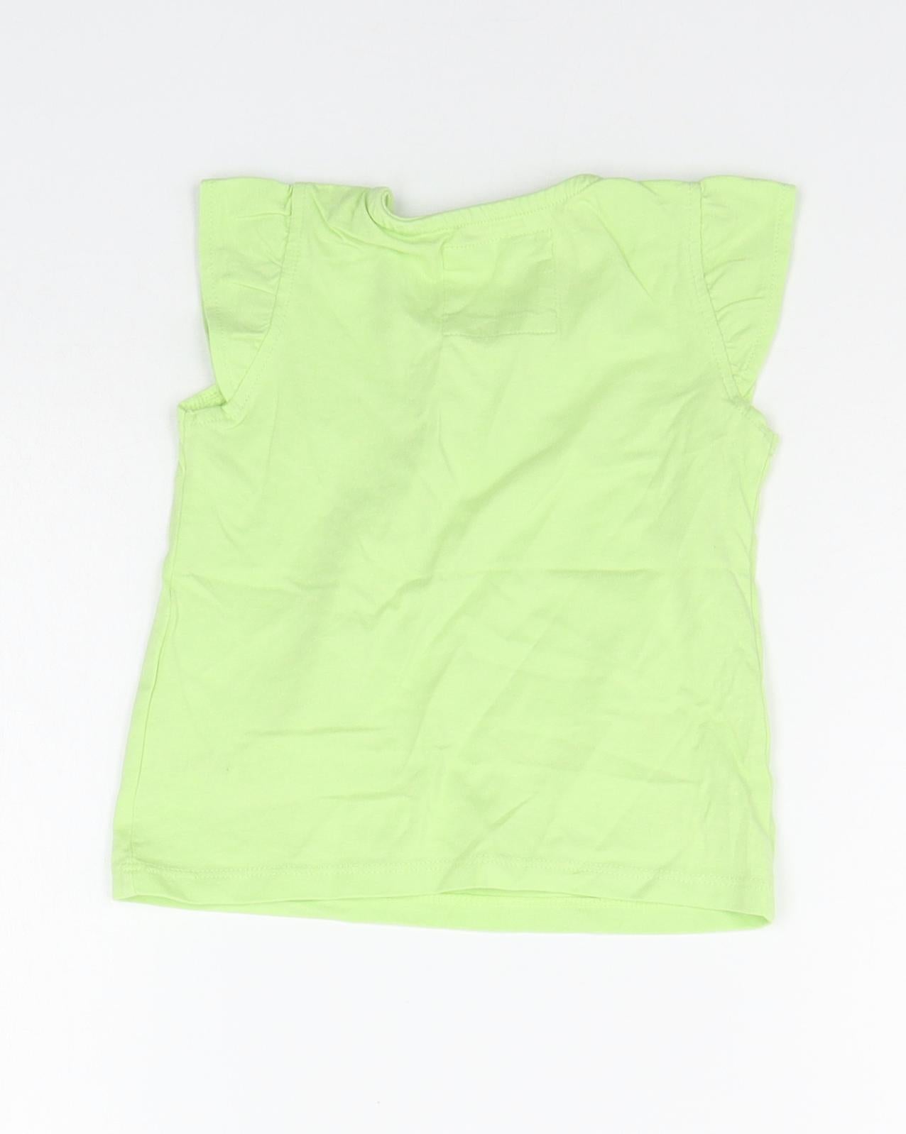 TU Baby Green   Basic T-Shirt Size 12-18 Months