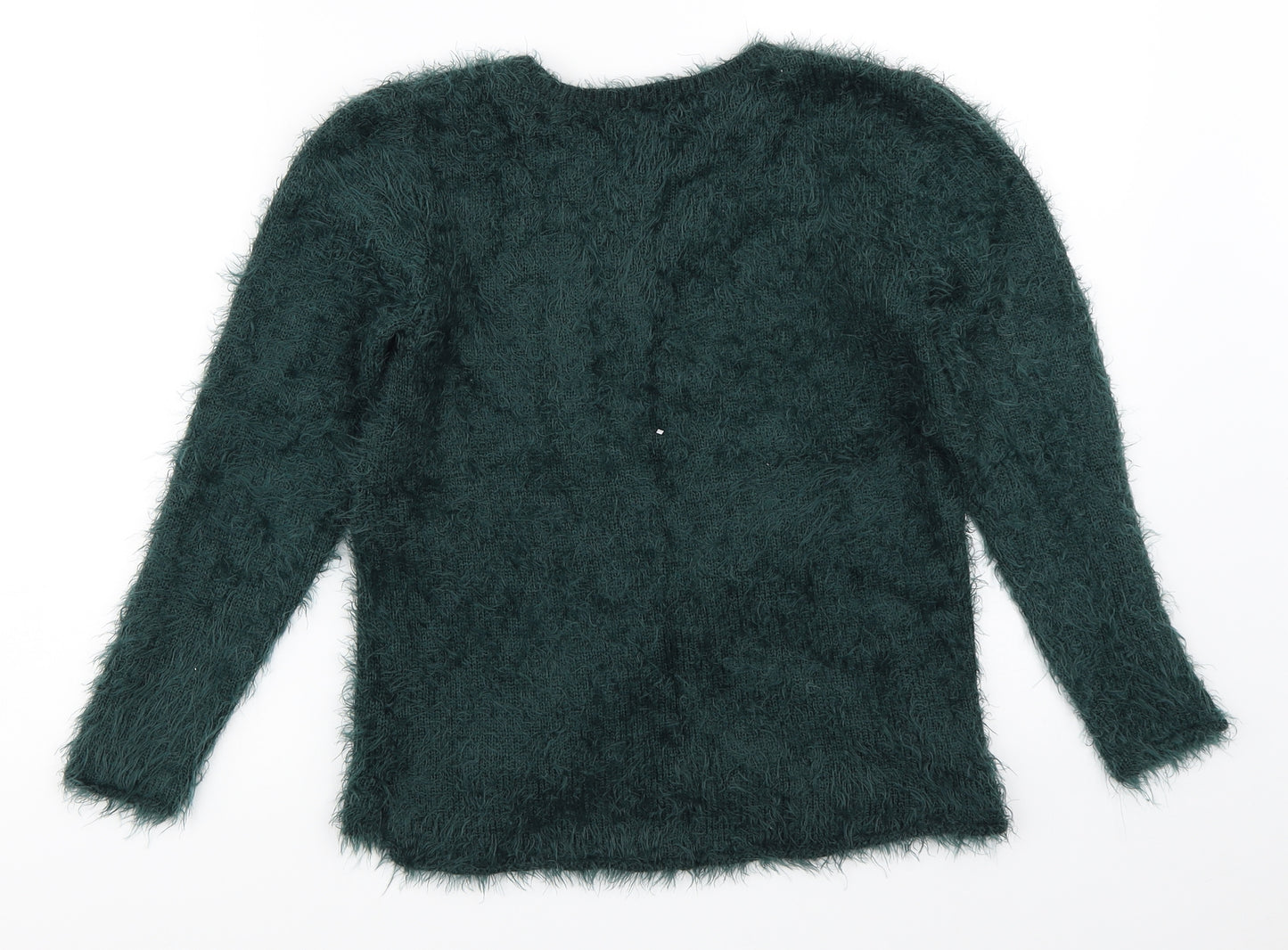 H&M Girls Green   Pullover Jumper Size 9-10 Years