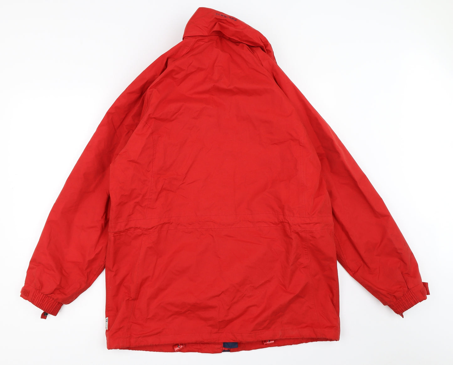 Trespass Mens Red   Windbreaker Coat Size L