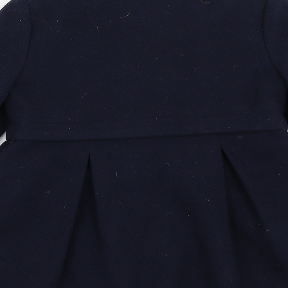 F&F Girls Blue   Overcoat Coat Size 2-3 Years
