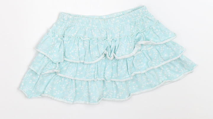George Girls Blue Skater Skirt Size 3-4 Years