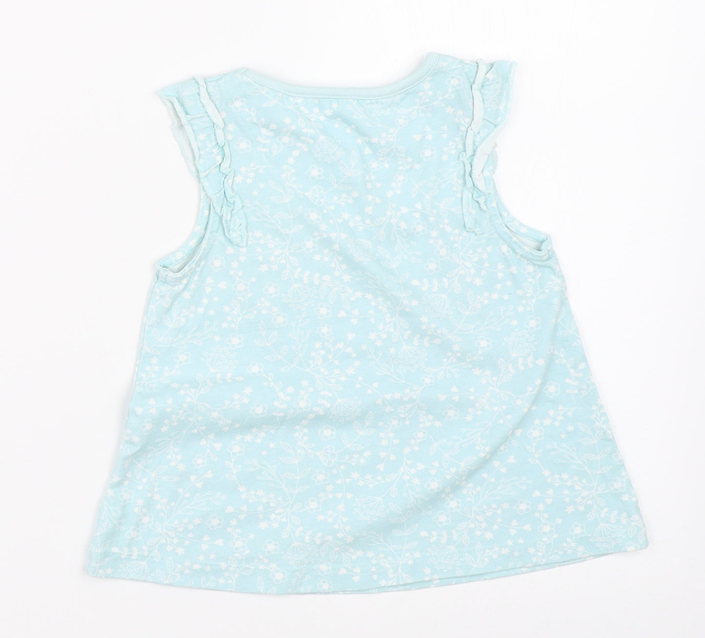 George Girls Blue   Basic Tank Size 3-4 Years