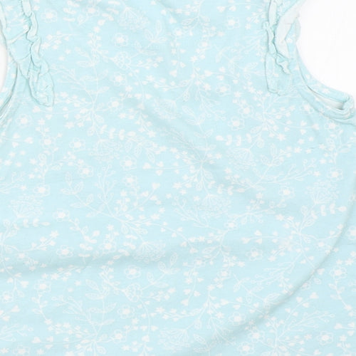 George Girls Blue   Basic Tank Size 3-4 Years